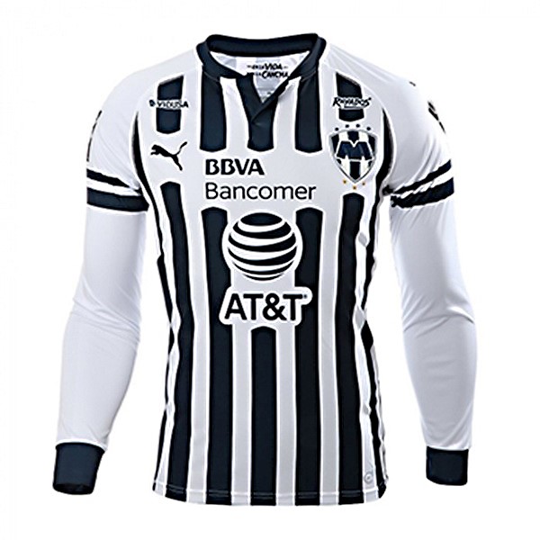 Heim Ml Trikot Monterrey 2018-19 Weiß Fussballtrikots Günstig